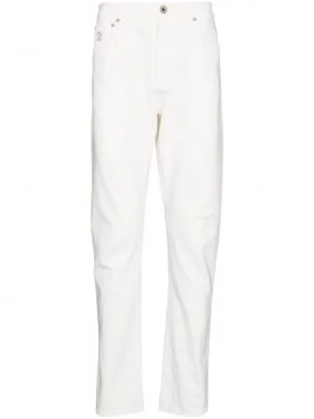 Jeansy straight leg Brunello Cucinelli z 5 kieszeniami