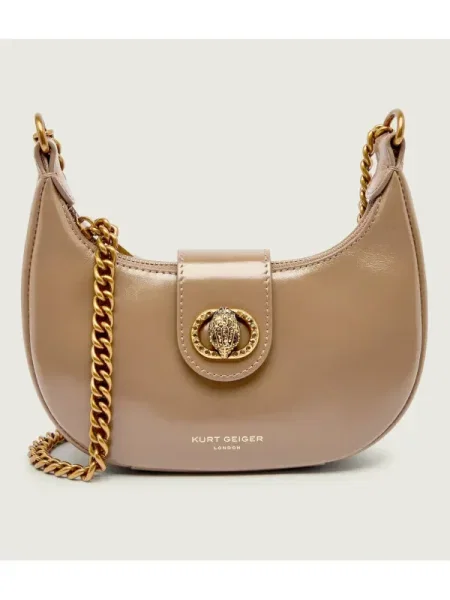 Kurt Geiger Bőr hobo táska barna