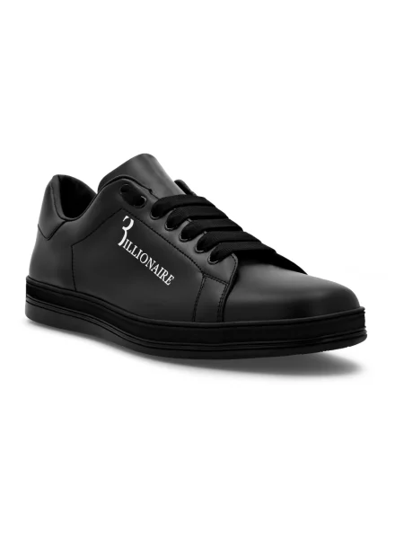 Sneakersy Billionaire skórzane czarne
