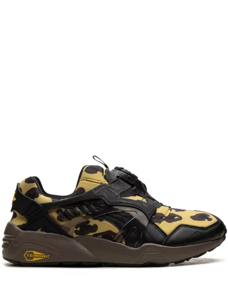 Sneakerși Puma Trinomic cu model leopard negru