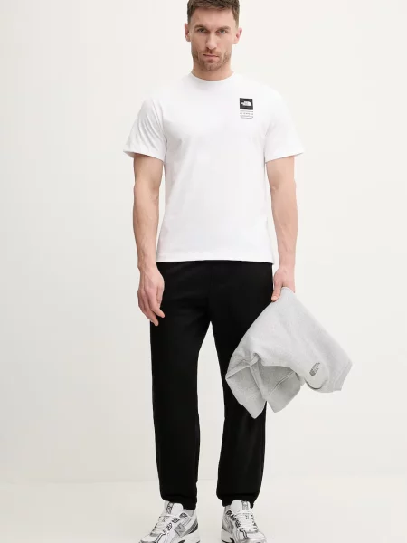 Krátky tričko The North Face s krátkymi rukávmi biela