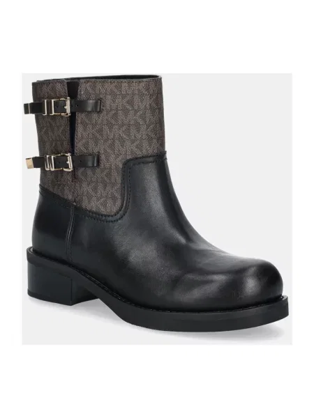 Botki Michael Kors skórzane czarne