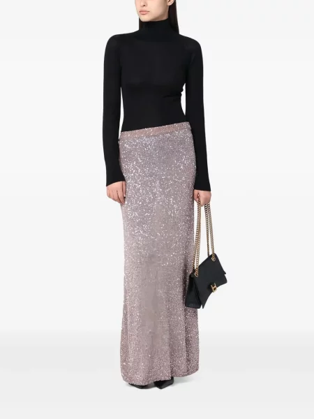 Fustă Balenciaga maro