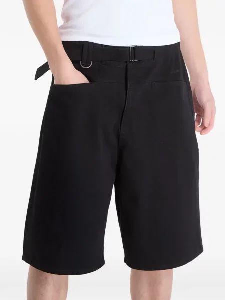 Pantaloni scurți din denim Dime negru