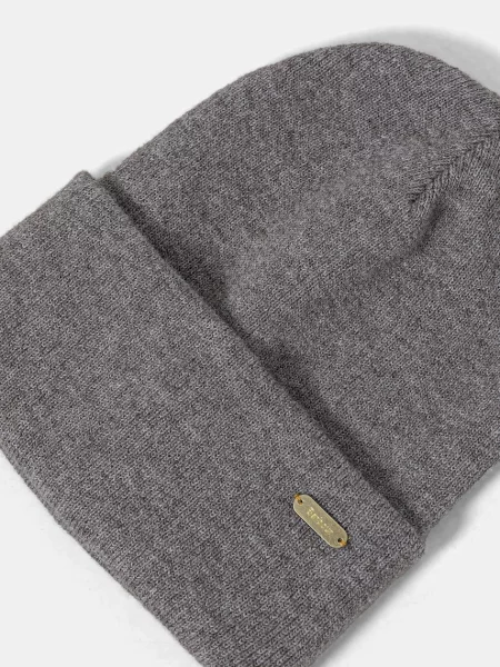 Шапка і шарф Barbour коричневий