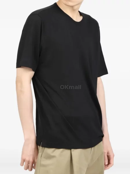 Tricou Lardini scurt maro