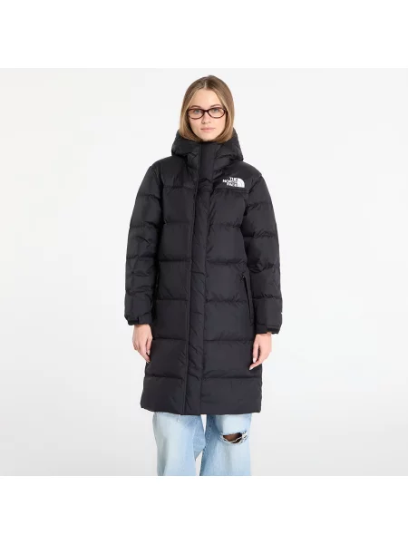 Перероблений пуховик The North Face чорний