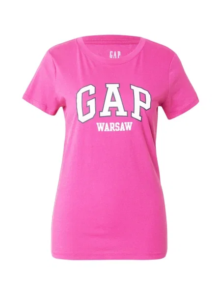 GAP Tricou WARSAW bleumarin / fucsia / alb negru