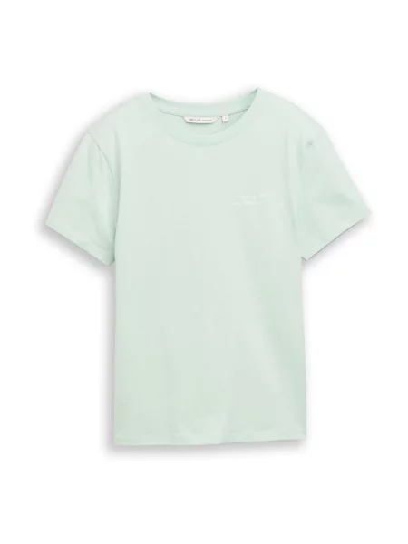 TOM TAILOR DENIM Tricou mentă verde