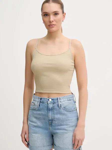 Топ Calvin Klein Jeans бежово