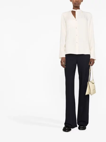 Asimetriškas ilgas apykaklė palaidinė Jil Sander