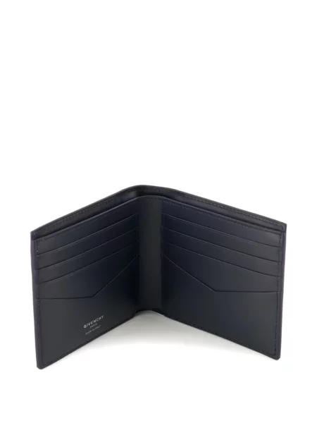 Portfel Givenchy skórzany niebieski