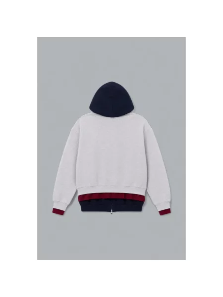 Lniana bluza nierozpinana Balenciaga szara