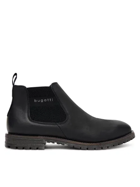 Chelsea boots Bugatti černé