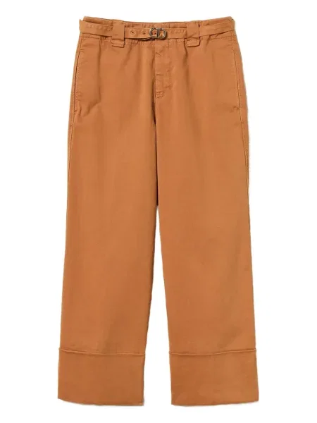 Pantaloni Twinset portocaliu