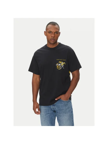 Versace Jeans Couture Póló Regular Fit fekete