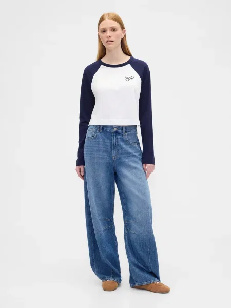 Tricou Gap scurt albastru