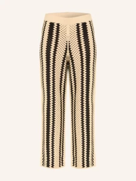 Suncoo Spodnie Szydełkowe Jequel beige czarne
