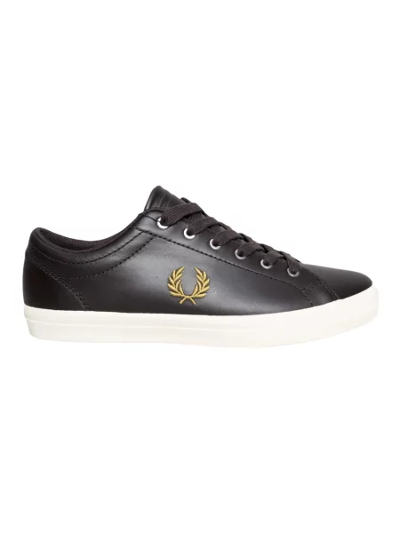 Sneakersy Fred Perry skórzane brązowe