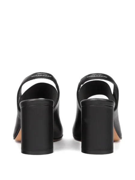 Sandale Mm6 Maison Margiela slingback negru