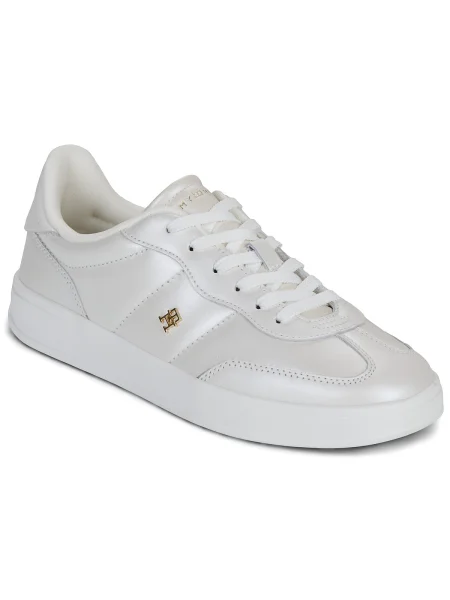 Sneakers Tommy Hilfiger Th Heritage Shiny Sneaker alb
