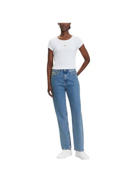 Tričko Calvin Klein Jeans biela