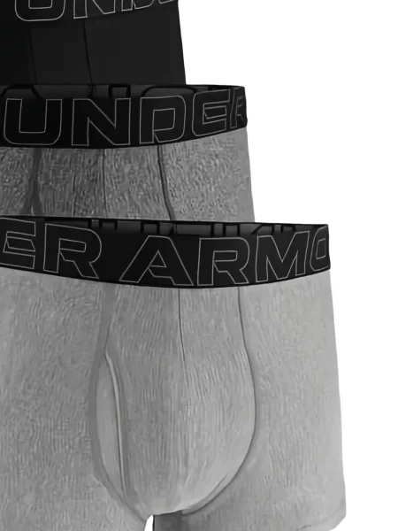 Boxeri Under Armour cu imagine gri