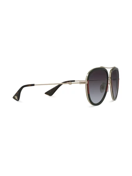 Okulary przeciwsłoneczne Gucci Eyewear zielone