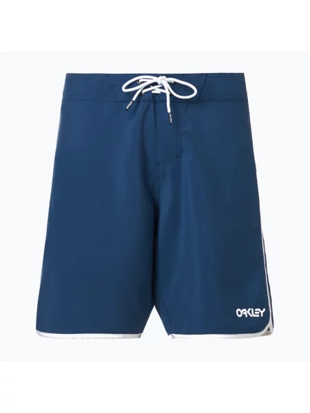 Plavecké šortky Oakley Solid Crest tmavě modré