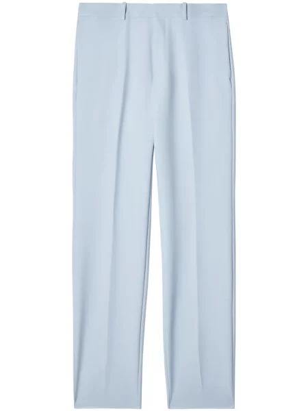 Pantaloni Off-white cu broderie