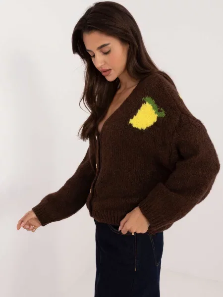 Pulover Italy Moda maro