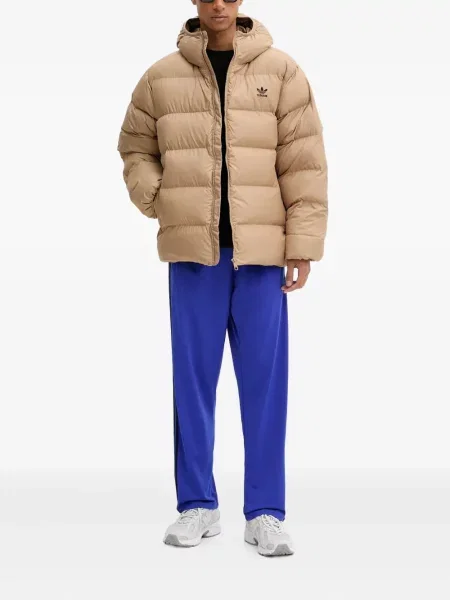 Pantaloni Adidas Campus cu șireturi cu dungi din dantelă roșu