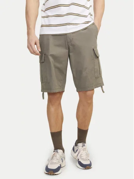 Jack & Jones Σορτς υφασμάτινο Jpstcole καφέ