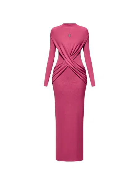 Sukienka maxi Chats By C.dam różowa