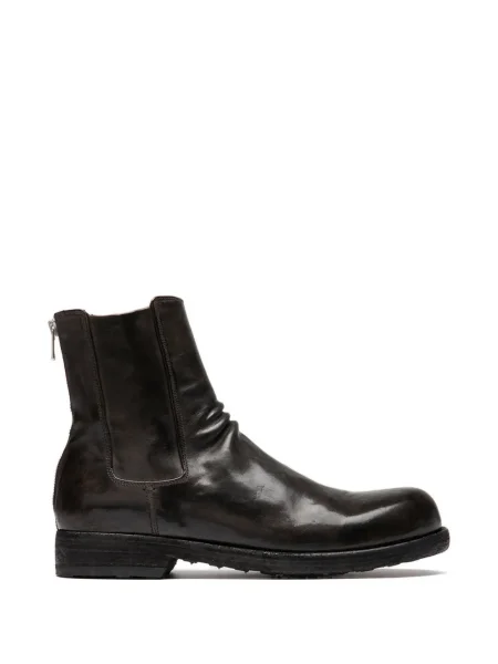 Botine chelsea Officine Creative maro