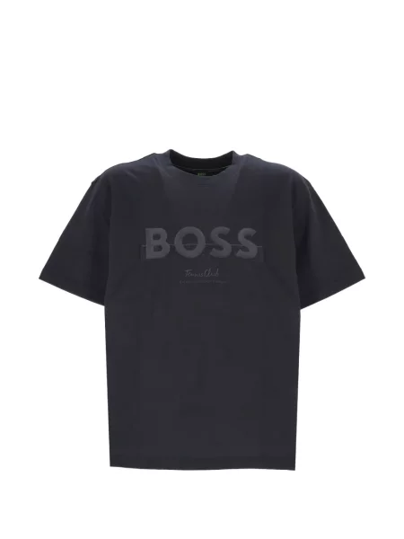 Tricou Boss cu imagine negru