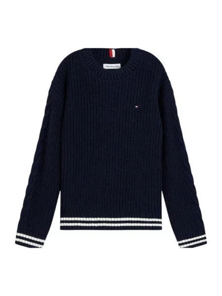 Geacă copii Tommy Hilfiger albastru