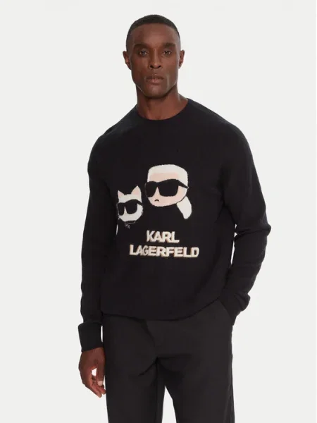 Szvetter Karl Lagerfeld fekete