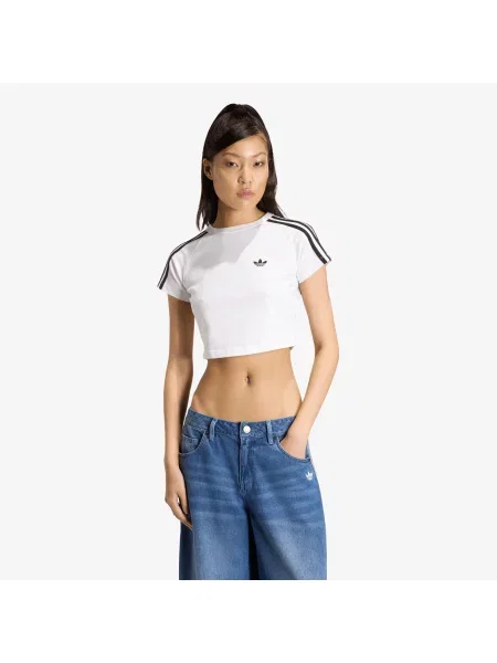 Póló adidas SST Baby T-shirt White/ White/ Black M fehér