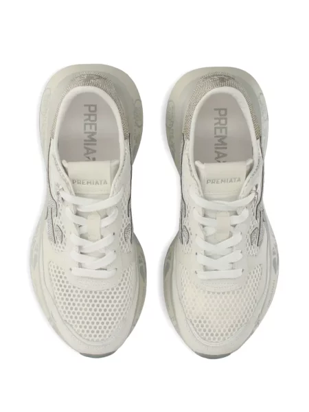 Tenisky Premiata se síťovinou s autogramem