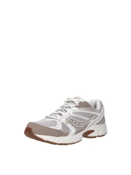 Lniane sneakersy Saucony beżowe