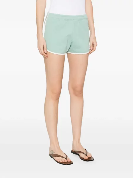Pantaloni scurți Mc2 Saint Barth cu autograf verde