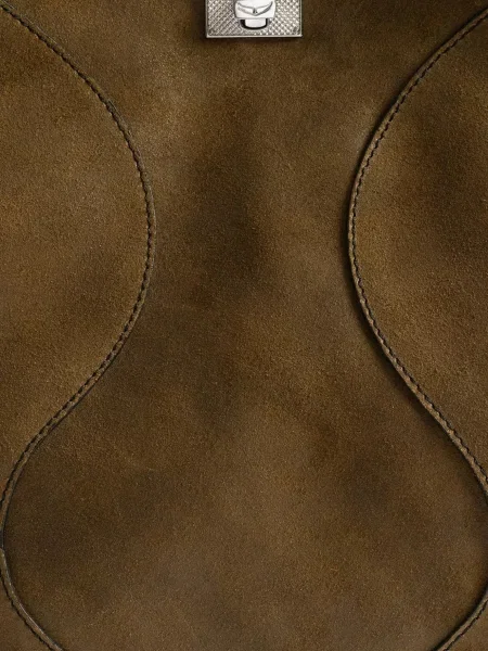Замшева сумка Zadig&voltaire коричнева