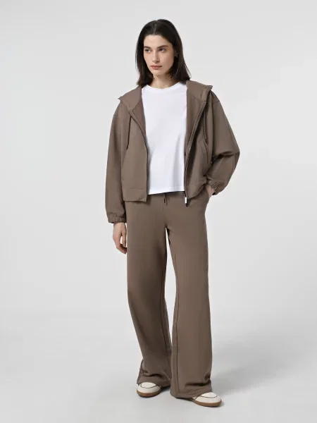 Спортивные штаны Emporio Armani бежевые