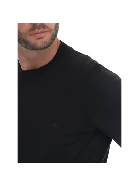 Sweter Boss wełniany czarny
