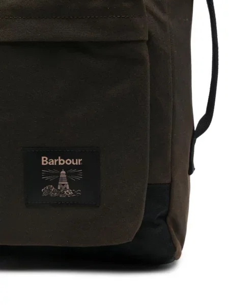 Viaszos hátizsák Barbour zöld