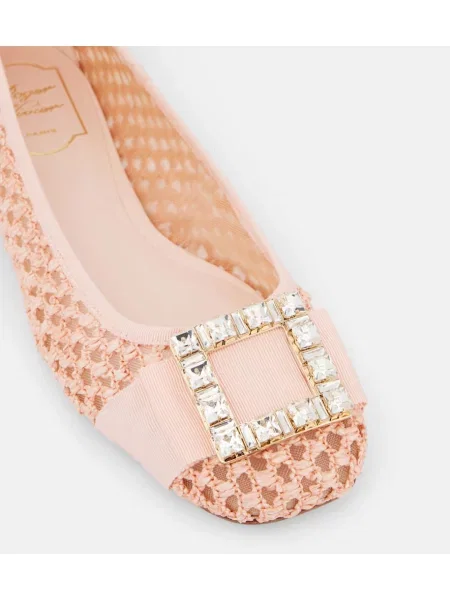 Baleríny Roger Vivier ružová
