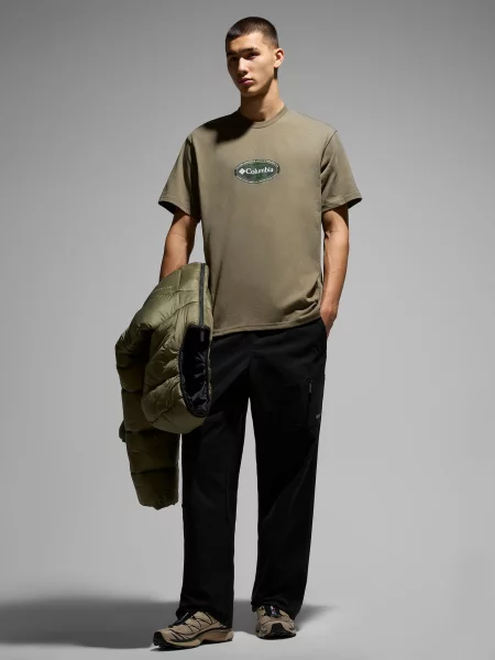 Columbia T-Shirt Heavyweight Tee zielona