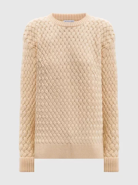 Свитер Bottega Veneta желтый