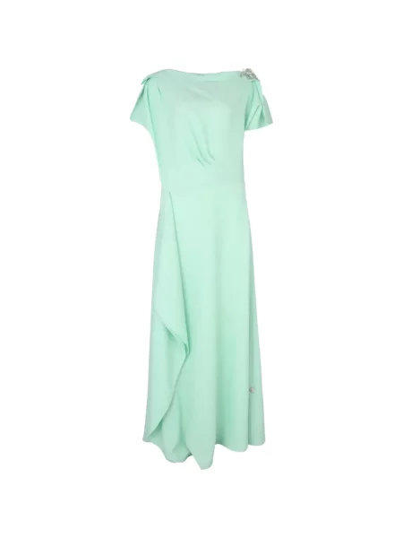 Rochie maxi Loodyana cu mărgele verde